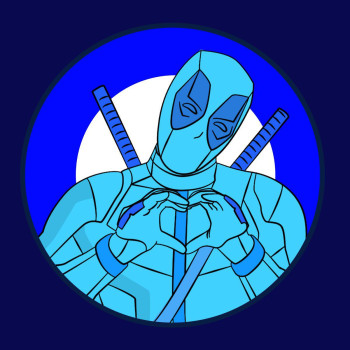 Blue Deadpool