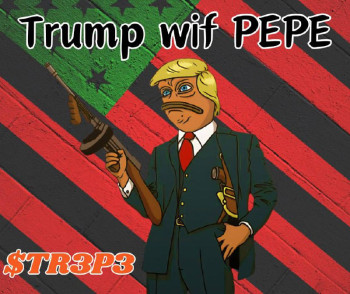 Trump wif PEPE 